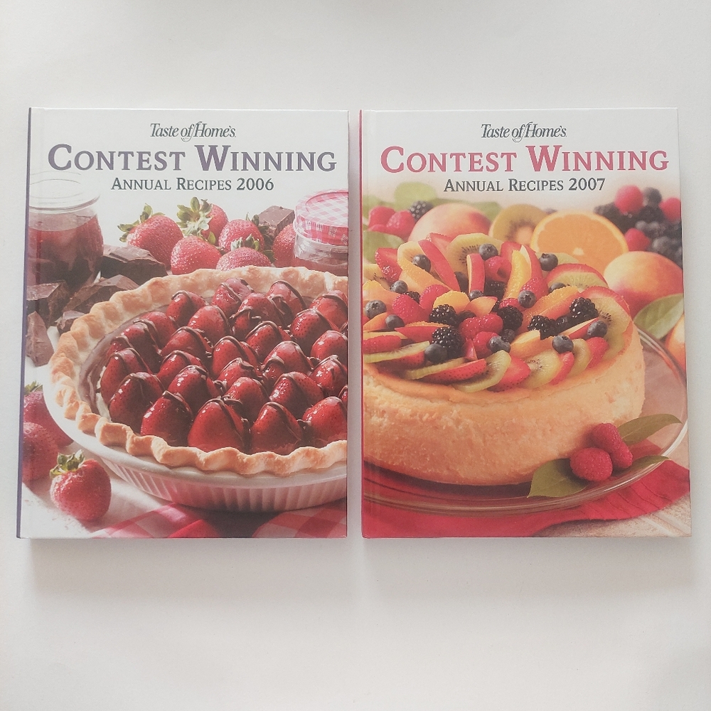 Taste Of Home Contest Winning Annual Recipe Books 2006/2007